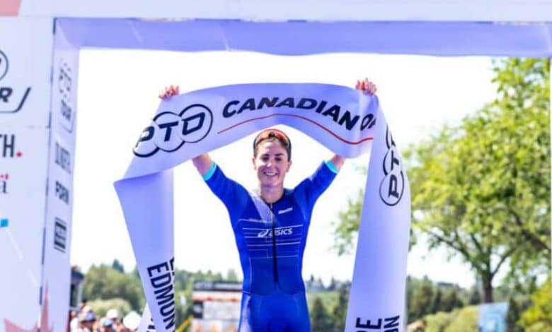 Ashleigh Gentle winning the Canadian Open