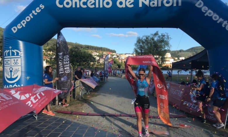 Sara Guerrero and Cesc Godoy win the TriShark of Narón,