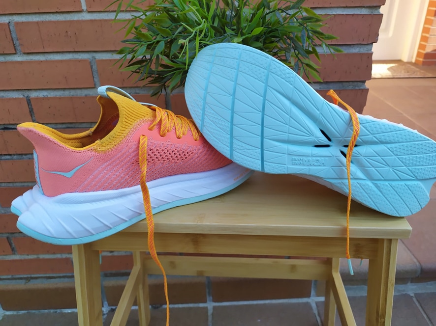 Image des semelles du Hoka Carbon X3