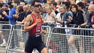 Mario Mola à la tête de la Triarmada au Championnat d'Europe de triathlon