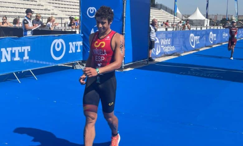 Kevin Tarek prata no Campeonato Mundial de Aquathlon