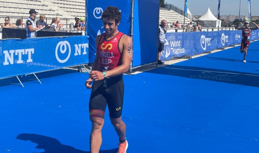 Kevin Tarek silver in the Aquathlon World Championship