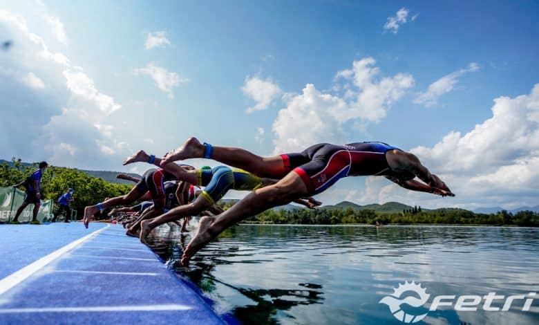 Banyoles preparado para el Campeonato de España de Triatlón olímpico