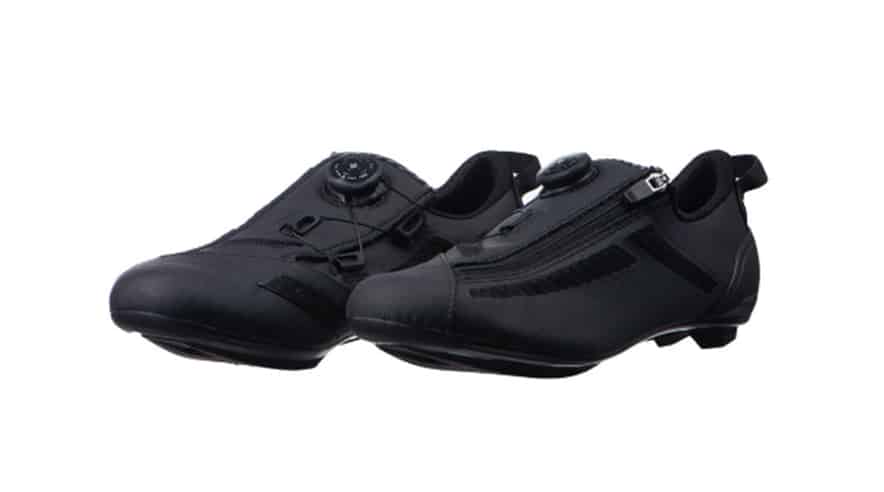 Van Rysel schwarze Triathlon-Fahrradschuhe