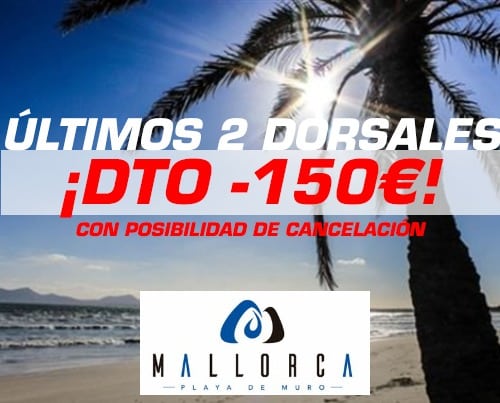 Últimos números com desconto para Mallorca 140.6