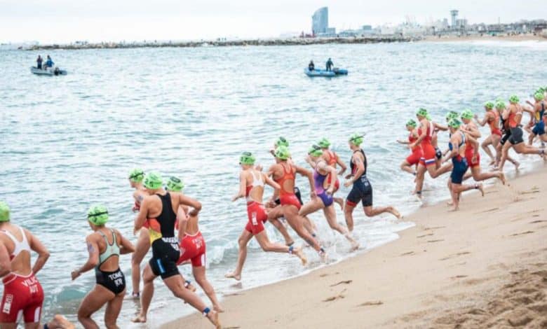 3 Distanzen zur Auswahl beim Barcelona Triathlon