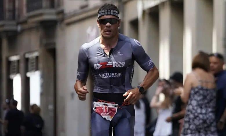 Víctor Arroyo sixth in the IRONMAN Wales