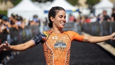 Miriam Casillas Zweite in der Super League Triathlon Malibu