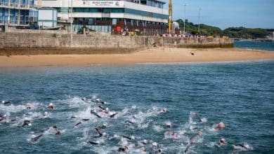 Antonio Benito y Sara Alemany ganan el Triatlón Ciudad de Santander