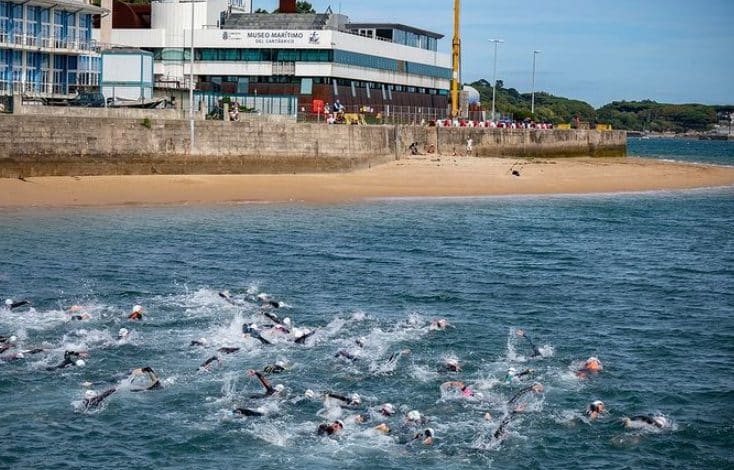 Antonio Benito e Sara Alemany vencem o Santander City Triathlon