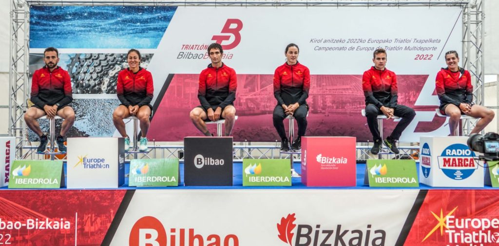 Seis campeones de España aspiran a la gloria en la prueba reina: El Triatlón MD se juega en Bilbao