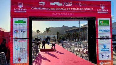 Everything ready in Cartagena for the Spanish Sprint Triathlon Championships