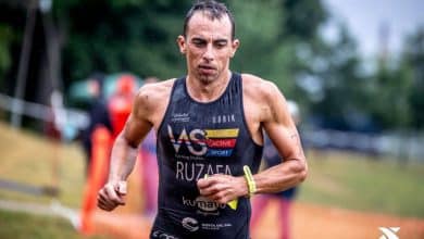 Rubén Ruzafa en compétition en XTERRA