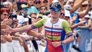 Gustav Iden IRONMAN 2022 World Champion breaking the test record