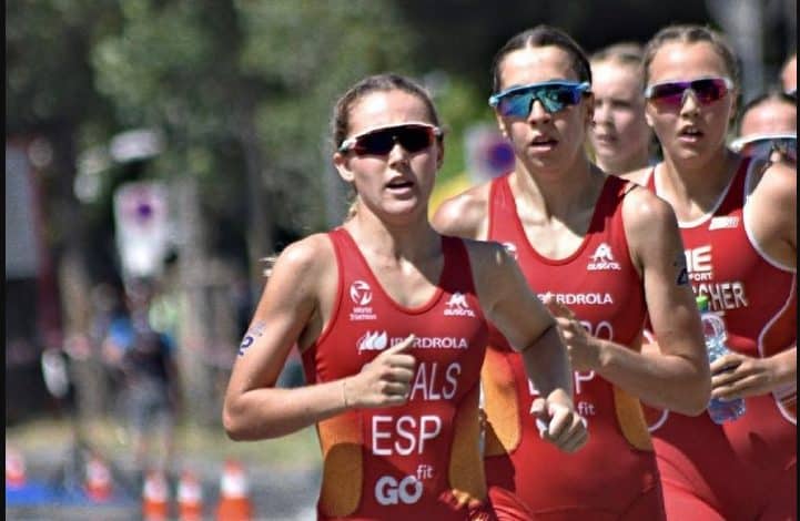 Maria Casal second in the Melilla Triathlon European Cup