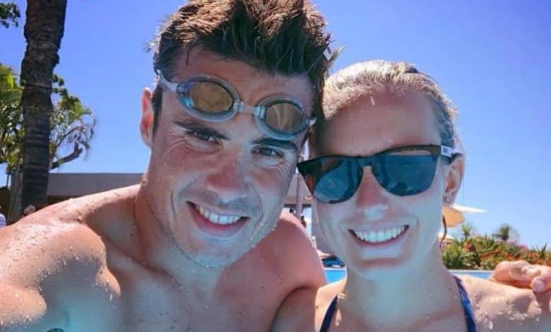 Javier Gómez Noya and Anneke Jenkis are going to be parents.