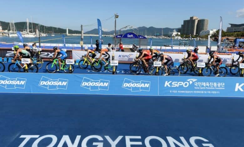 4 Spaniards in the image of the pit stop in Tongyeong