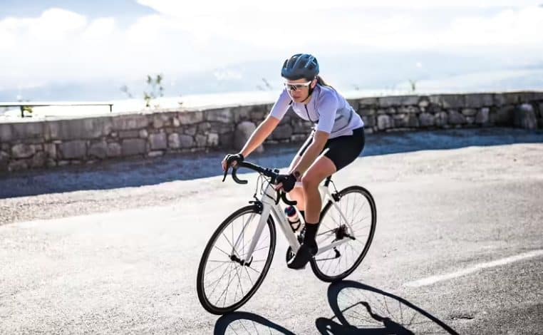 Calções de ciclismo femininos Van Rysel Test Decathlon