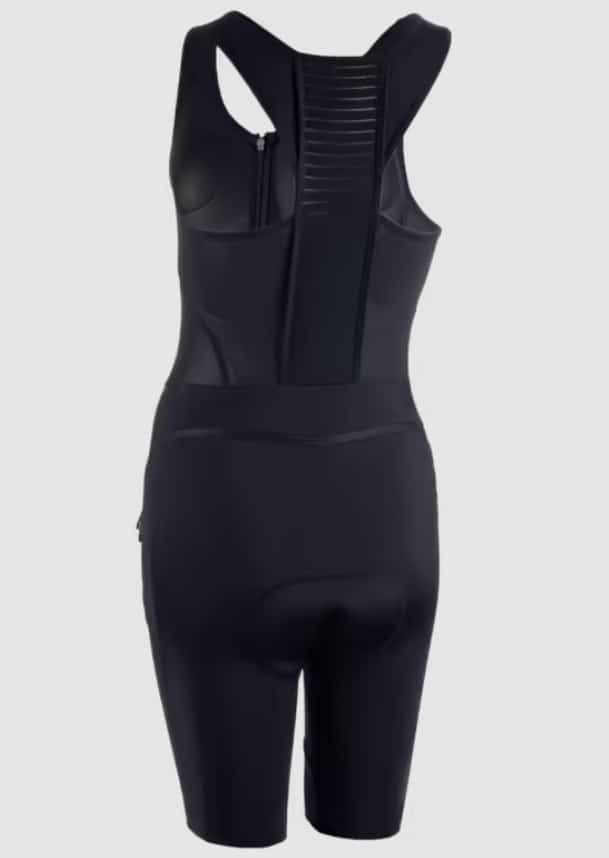 Test Culotte corto de ciclismo mujer Van Rysel de Decathlon - Artículos Material deportivo Decathlon Review Imagen del Culotte ciclodeporte tirantes quick-zip para mujer