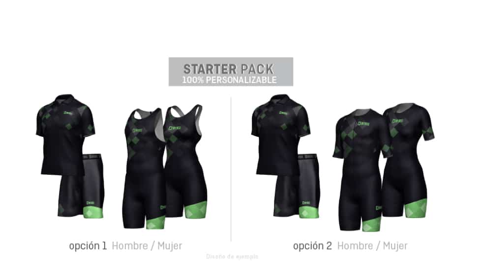 Descubre los Packs personalizados de INVERSE para Triatlón - Artículos Material deportivo Inverse Starter Pack de INVERSE para Triatlón