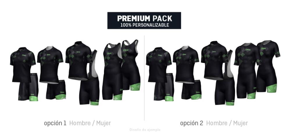 Premium Pack de INVERSE para Triatlón