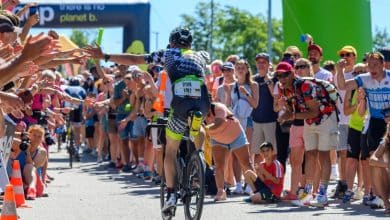 Un triathlète au Challenge Roith