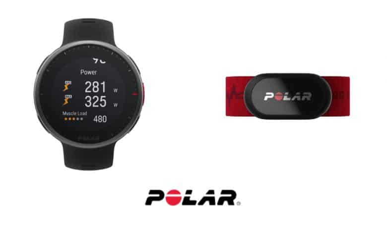 Capteur Polar Vantage V2 et H10