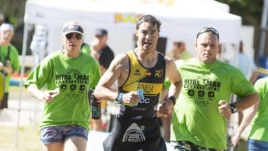 Marcos Bonilla compitiendo en un Ultraman