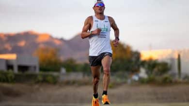 Lionel Sanders entrenando