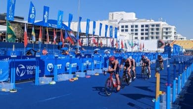 image of the peloton in Abu Dhabi