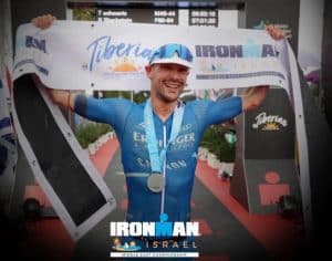 Patrick Lange winning the IRONMAN Israel