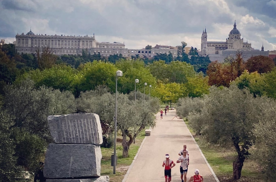 Imagen de la carrera a pie del Half Madrid