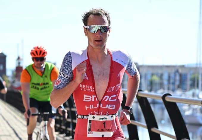 Alistair Brownlee in gara