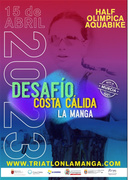Nace un nuevo MD, el Desafío Triatlón La Manga - Noticias Triatlón Cartel Triatlón Desafío La Manga