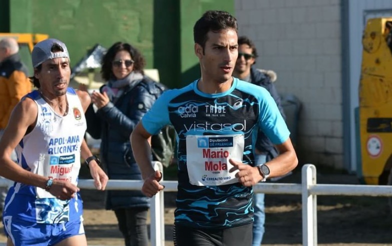 Mario Mola Top 10 en el Cross de Venta de Baños