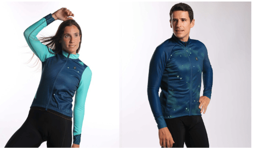 Maglia da ciclismo a manica lunga LATITUDE (DONNA e UOMO) di INVERSE