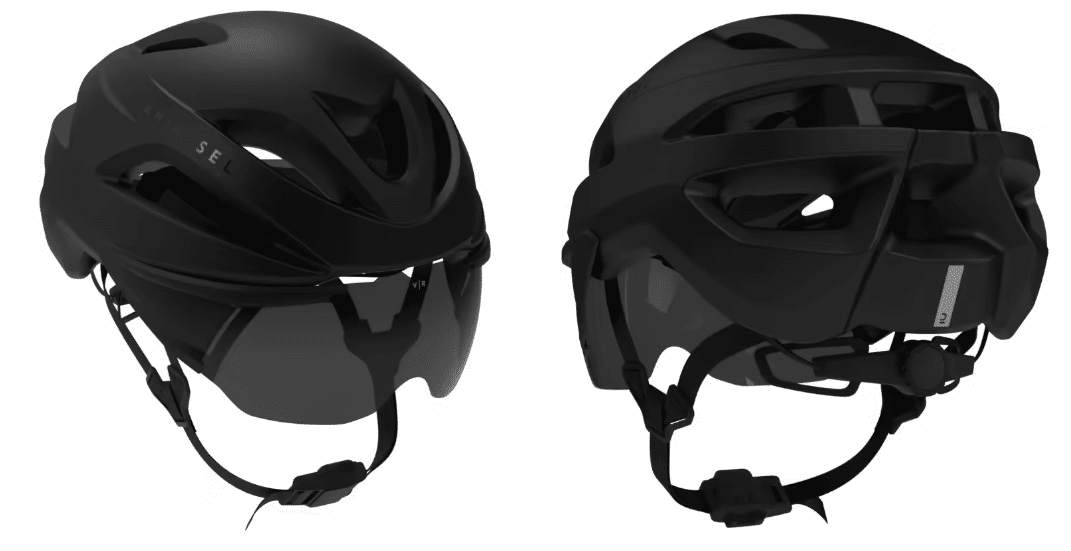 Decathlon triathlon bicycle helmet