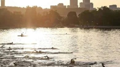 imagen de un triatlón en la Casa de Campo de Madrid