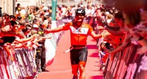 Bild eines Triathleten beim IRONMAN Vitoria