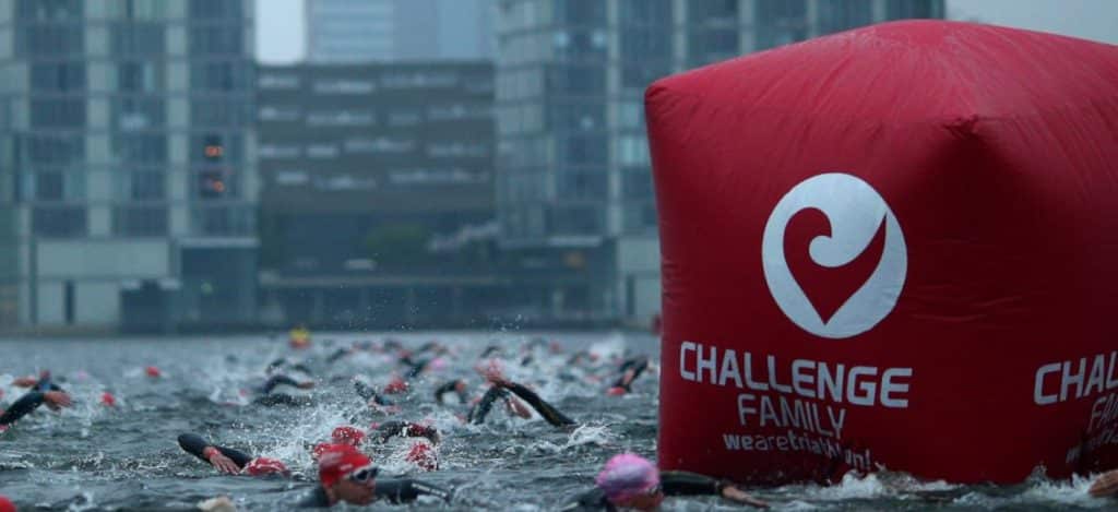 Imagen de la natación del Challenge Almere
