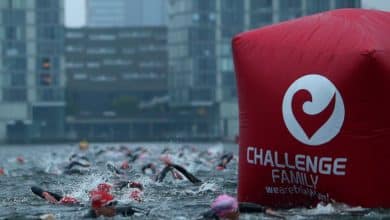 Imagen de la natación del Challenge Almere