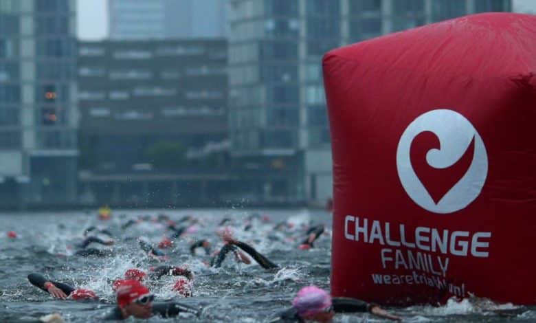 Imagen de la natación del Challenge Almere