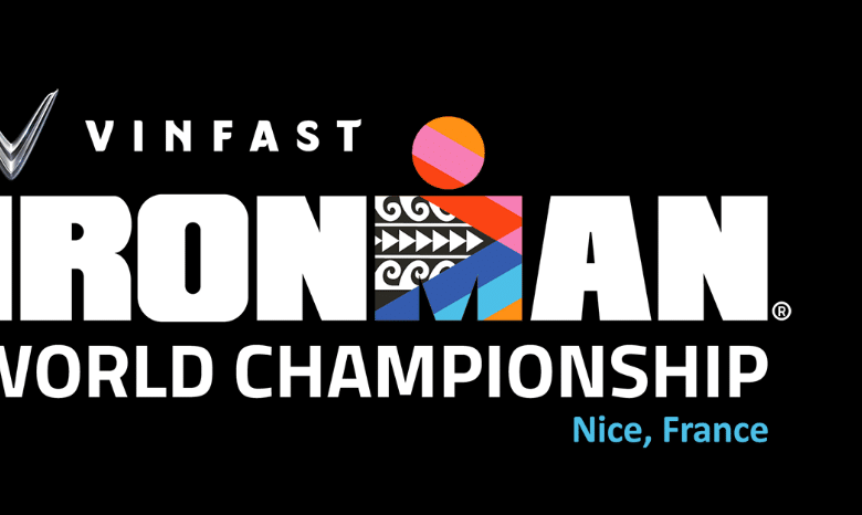 Logo del Campionato del Mondo IRONMAN 2023 Nizza