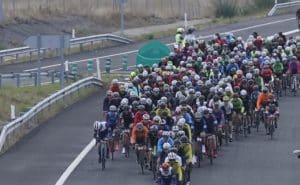 Imagen de la marcha ciclista quebrantahuesos