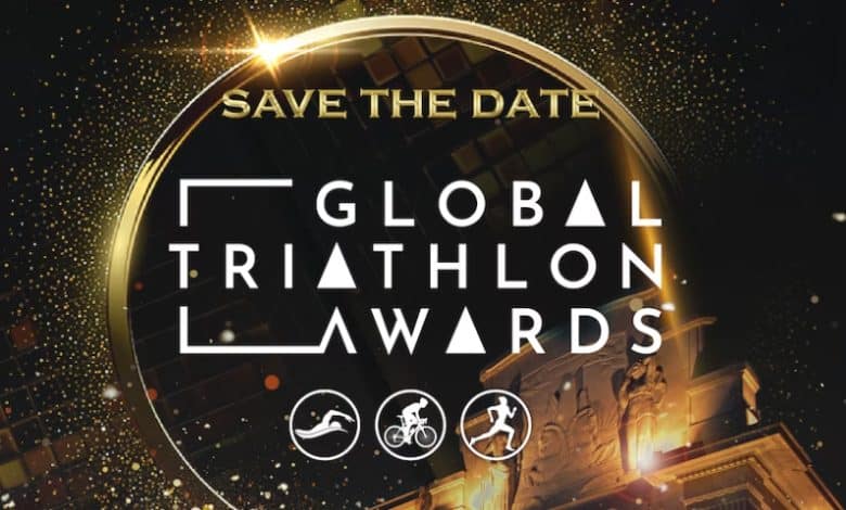 Logo dei premi globali del triathlon