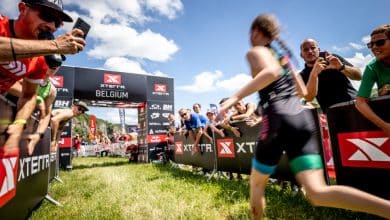 imagen de la meta del XTERRA Bélgica