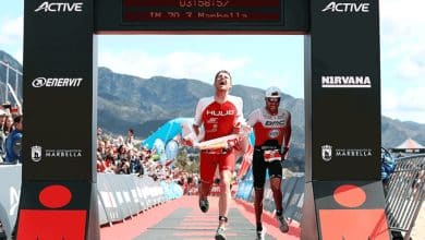 Bild eines Sprints beim IRONMAN 70.3 Marbella