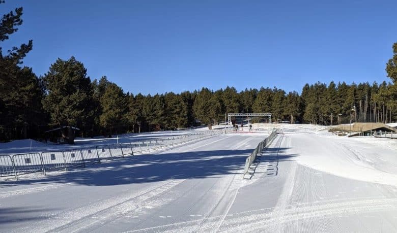 image of the goal in Andorra