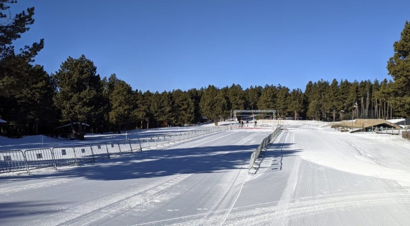 image of the goal in Andorra