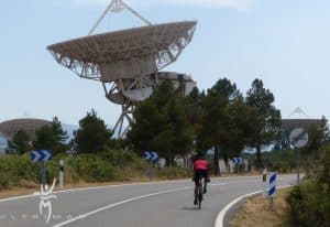 Imagen del ultrimadn en la estación de seguimiento espacial de Robledo de Chavela